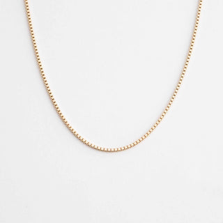 Box chain necklace