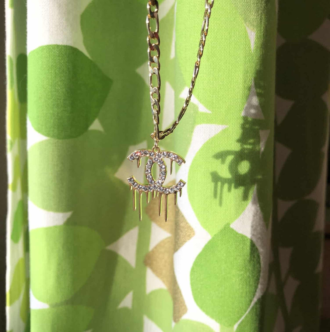 Dripping necklace | custom jewelry | Kenzella jewelry