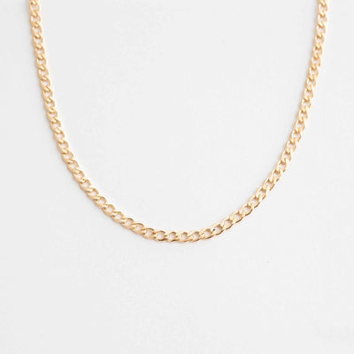 Curb chain necklace