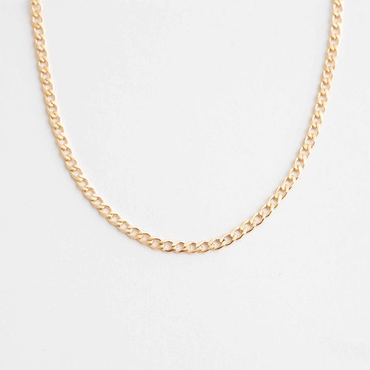 Curb chain necklace - Kenzella