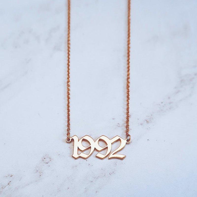 Date necklace - Kenzella