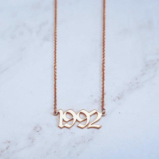 Date necklace - Kenzella