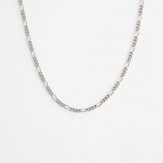 Figaro chain necklace silver